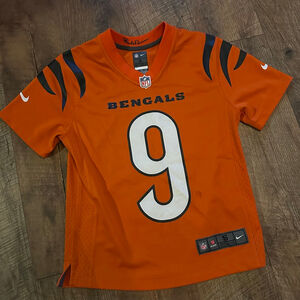 Boys Nike Bengals Jersey S Orange Black